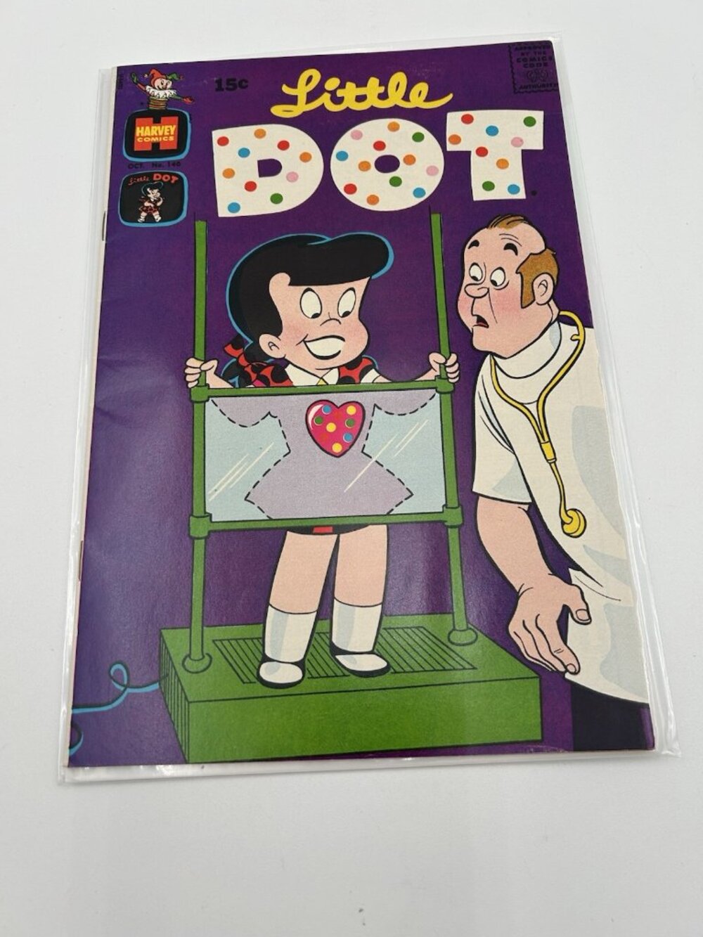 LITTLE DOT #140 HARVEY COMICS OCTOBER 1971 hi grade Comic Book